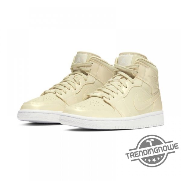 Wmns Air Jordan 1 Mid Lemon Yellow trendingnowe.com 5