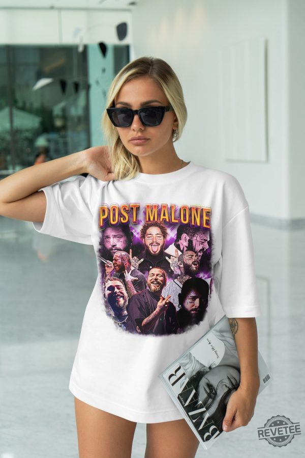 Post Malone New Merch Shirt New Post Malone Merch Post Malone New Album Merch revetee.com 3