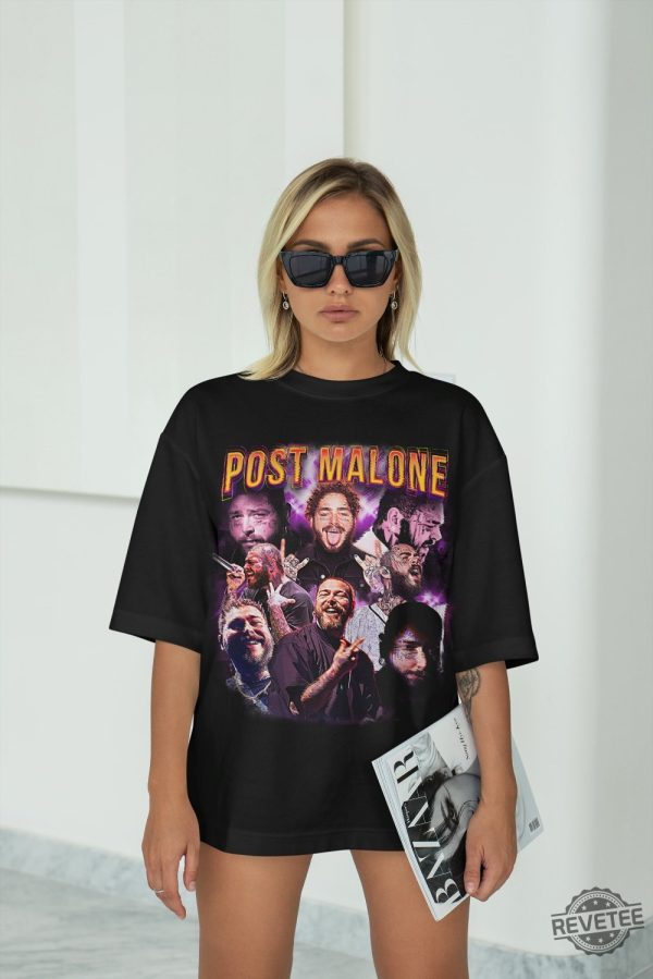 Post Malone New Merch Shirt New Post Malone Merch Post Malone New Album Merch revetee.com 4