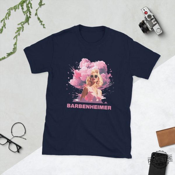 Barbieheimer Unisex T Shirt Gift For Her Gift For Barbie Fan revetee.com 4