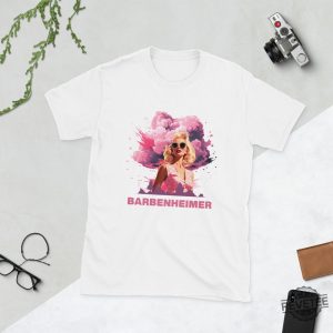 Barbieheimer Unisex T Shirt Gift For Her Gift For Barbie Fan revetee.com 5