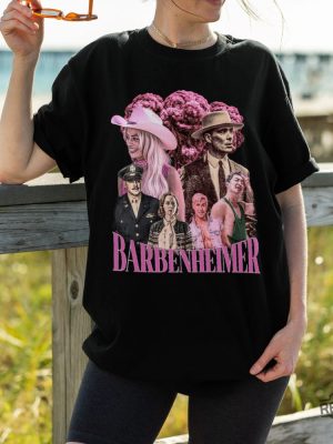 Barbie Hiemer Shirt Barbenheimer Shirt Comeon Baby Lets Go Party Shirt Oppenheimer Shirt revetee.com 2