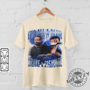 Rappers Drake And 21 Savage Its All A Blur Tour 2023 Vintage Tshirt Hoodie Sweatshirt Mug giftyzy.com 7