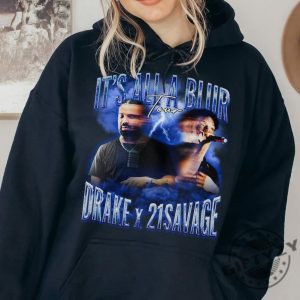 Rappers Drake And 21 Savage Its All A Blur Tour 2023 Vintage Tshirt Hoodie Sweatshirt Mug giftyzy.com 8
