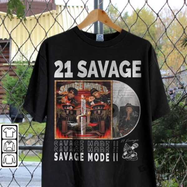21 Savage Rap Savage Mode Ii Hiphop Vintage Tshirt Hoodie Sweatshirt Mug giftyzy.com 1