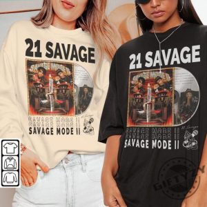 21 Savage Rap Savage Mode Ii Hiphop Vintage Tshirt Hoodie Sweatshirt Mug giftyzy.com 3