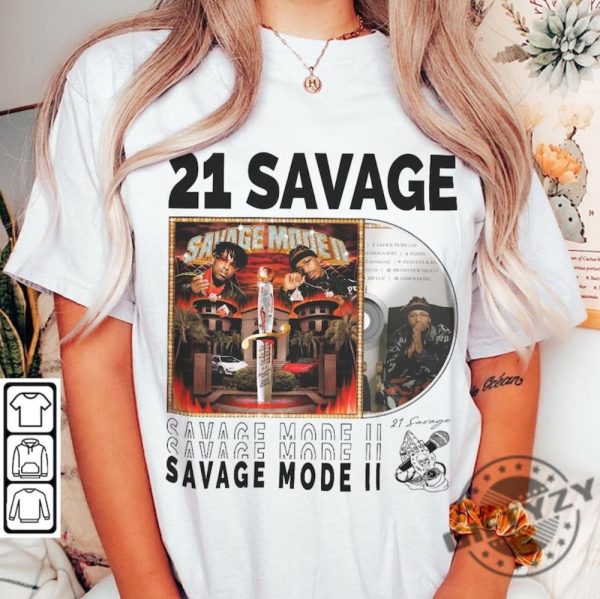 21 Savage Rap Savage Mode Ii Hiphop Vintage Tshirt Hoodie Sweatshirt Mug giftyzy.com 7