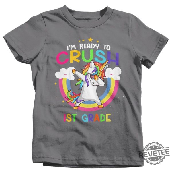 Unicorn T Shirt Unicorn Shirt I M Ready To Crush Im Ready To Crush Pre K Im Ready To Crush Preschool Unicorn Daughter revetee.com 1