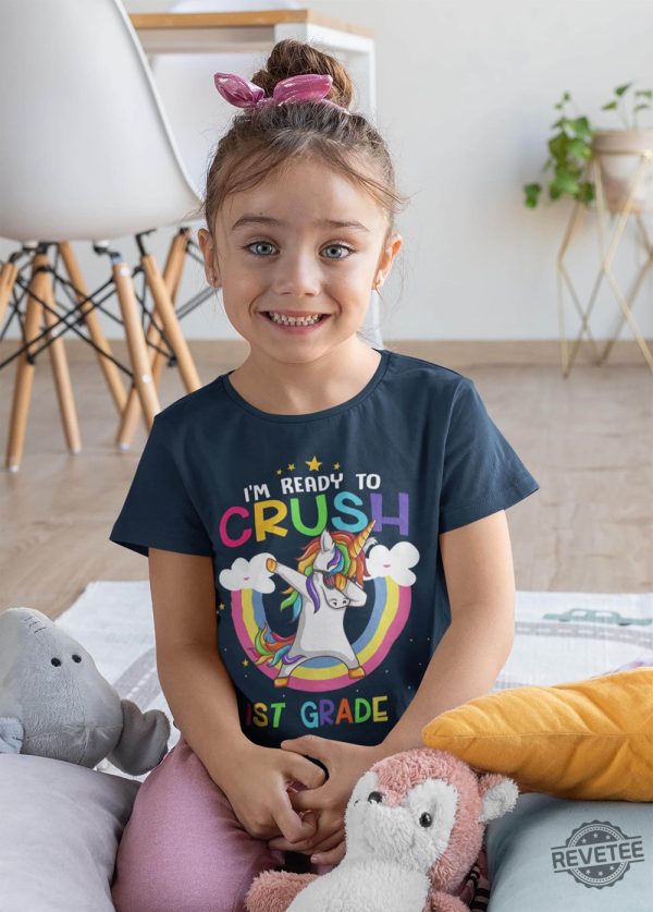 Unicorn T Shirt Unicorn Shirt I M Ready To Crush Im Ready To Crush Pre K Im Ready To Crush Preschool Unicorn Daughter revetee.com 10