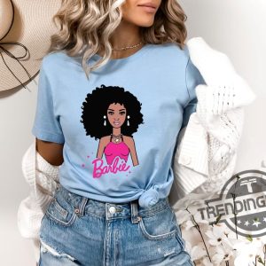 Cute Black Barbie Shirt Barbie Gift Shirt Barbieheimer Shirt trendingnowe.com 1