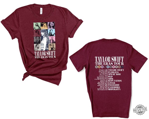 Taylor Swifts Red Shirt Taylor Swifts Fearless Speak Now Taylors Version Red Taylors Version All Too Well 10 Minutes revetee.com 1