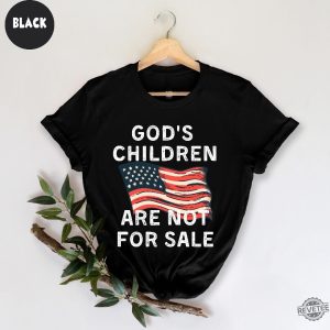 Patriotic Shirts Ashley Babbitt Shirt Conservative Twins Merch Mens Patriotic T Shirts Most Trending Shirts Gods Children Are Not For Sale Tshirt revetee.com 4