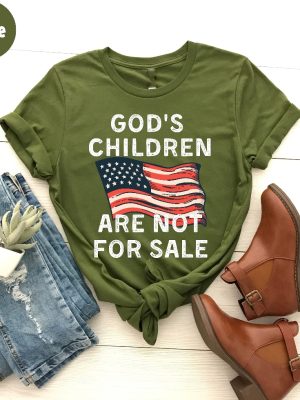 Patriotic Shirts Ashley Babbitt Shirt Conservative Twins Merch Mens Patriotic T Shirts Most Trending Shirts Gods Children Are Not For Sale Tshirt revetee.com 5