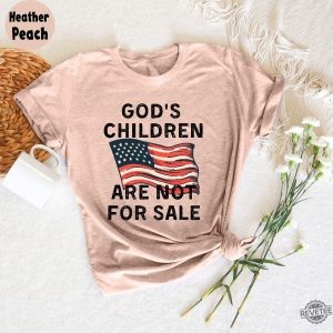 Patriotic Shirts Ashley Babbitt Shirt Conservative Twins Merch Mens Patriotic T Shirts Most Trending Shirts Gods Children Are Not For Sale Tshirt revetee.com 7