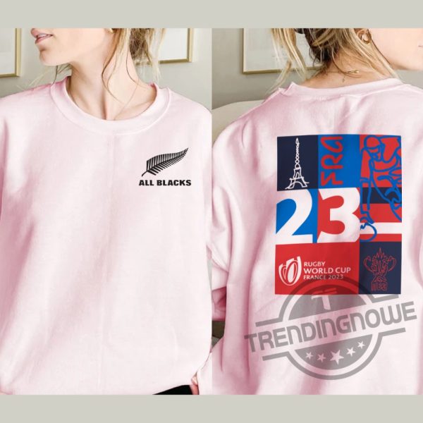 Rugby World Cup 2023 France Shirt New Zealand Rugby Logo Shirt trendingnowe.com 1
