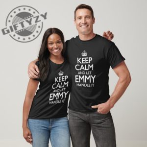 Keep Calm And Let Emmy Handle It Emmy Nominations 2023 Family Funny Shirt Hoodie Mug giftyzy.com 3