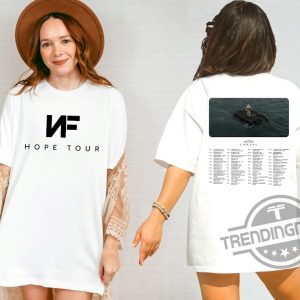 NF Hope Shirt Hope Album Tour Merch Shirt NF Hope Tour 2023 Shirt Rapper NF Fan Shirt 2023 Concert Shirt trendingnowe.com 2