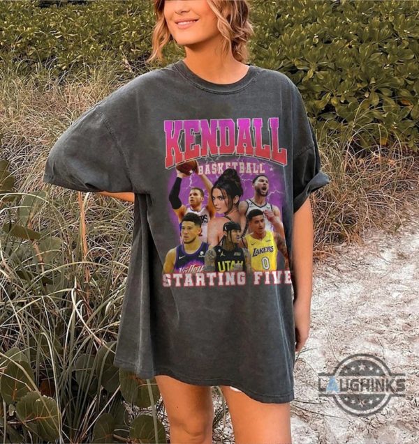 90s vintage kendall jenner starting 5 shirt kendall jenner basketball boyfriends kendall jenner favorite tshirt new laughinks.com 2