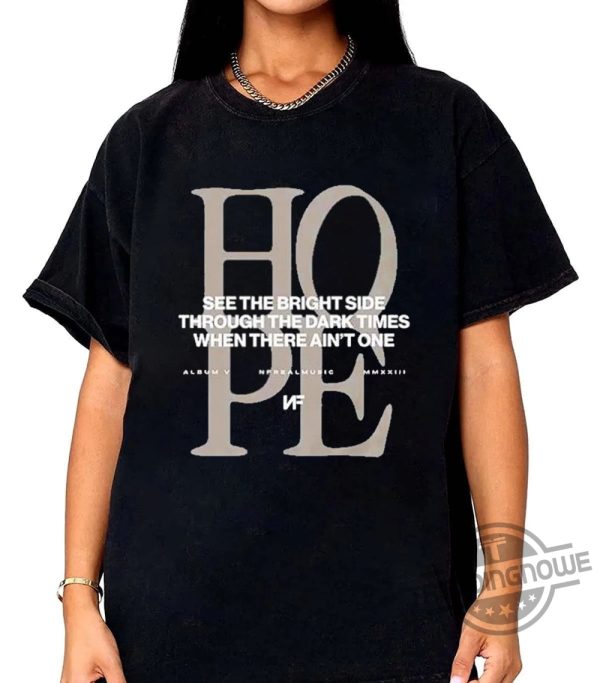 NF Real Music Hope Shirt Nf Hope Album Sweatshirt NF Hope Shirt NF Tour Shirt 2023 Concert Shirt For Fan trendingnowe.com 1