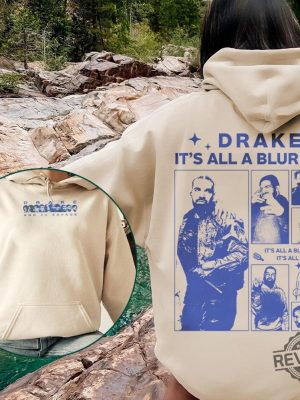 Drake Its All A Blur Tour 2023 Shirt Live Nation Blur Presale Drake 21 Savage Rap Shirt Drake Its All A Blur Tour 2023 Sweatshirt revetee.com 2