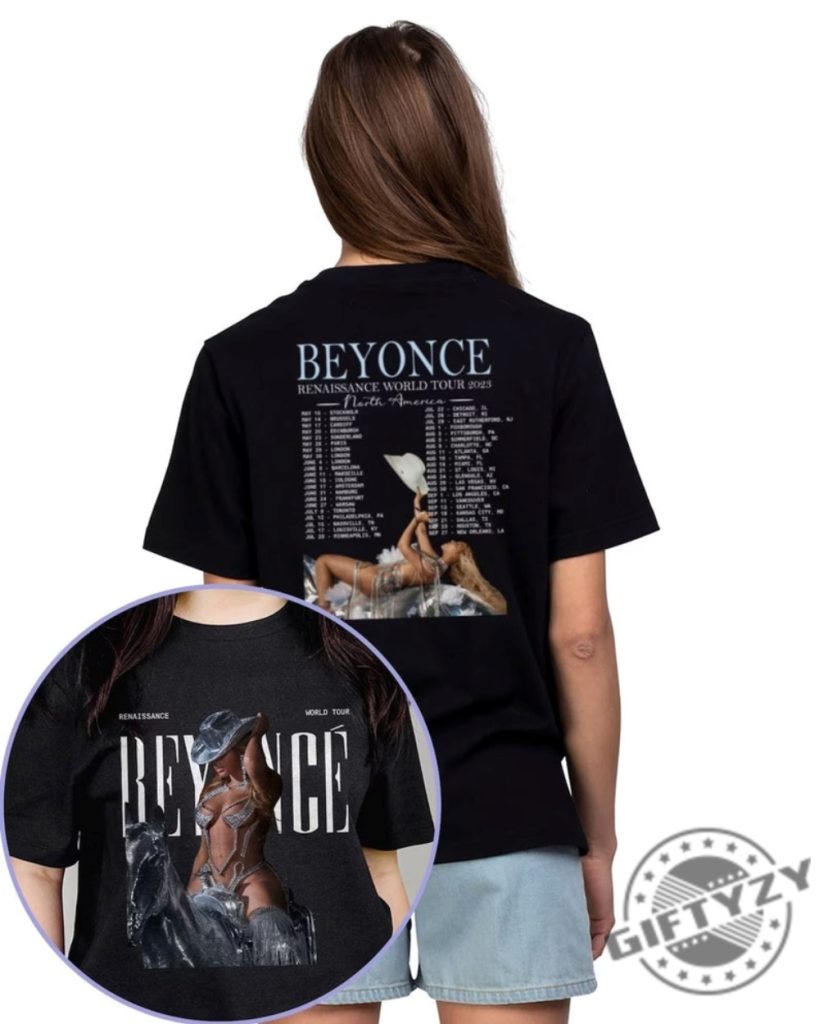 Beyonce Renaissance 2023 World Tour Concert Music Retro Style Vintage Shirt Hoodie Sweatshirt giftyzy.com 1