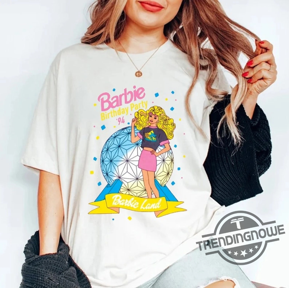 Birthday Party 1994 Shirt, Barbie Shirt, Barbie Movie 2023, Party Girls Shirt, Doll Baby Girl, Girls Barbie Shirt