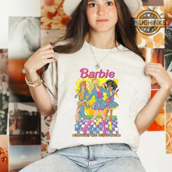 retro barbie shirt womens vintage barbie t shirt womens barbie birthday shirt barbie shirt girls 90s barbie shirts for adults laughinks.com 1