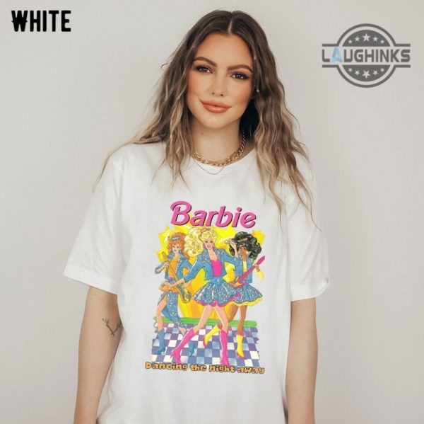 retro barbie shirt womens vintage barbie t shirt womens barbie birthday shirt barbie shirt girls 90s barbie shirts for adults laughinks.com 4