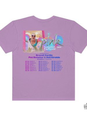 P Nk Summer Carnival 2023 Shirt Pink Summer Carnival Shirt P Nk T Shirt P Nk Tshirt Pink Singer T Shirt Pink Concert T Shirts revetee.com 7