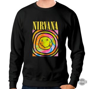 nirvana smiley face sweatshirt nirvana shirt nirvana sweatshirt nirvana tshirts girls nirvana t shirts womens nirvana vintage t shirt laughinks.com 1