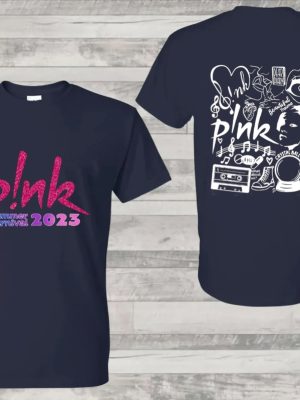 Pink Tour Shirt Pink Concert Shirt Pink T Shirt Pink Polo Shirt Pink Shirt Dress Singer Pink Shirt revetee.com 6