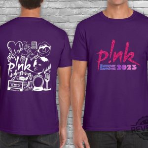 Pink Tour Shirt Pink Concert Shirt Pink T Shirt Pink Polo Shirt Pink Shirt Dress Singer Pink Shirt revetee.com 7