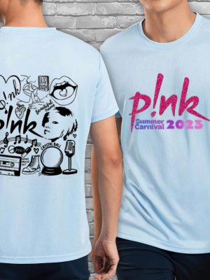 Pink Tour Shirt Pink Concert Shirt Pink T Shirt Pink Polo Shirt Pink Shirt Dress Singer Pink Shirt revetee.com 8