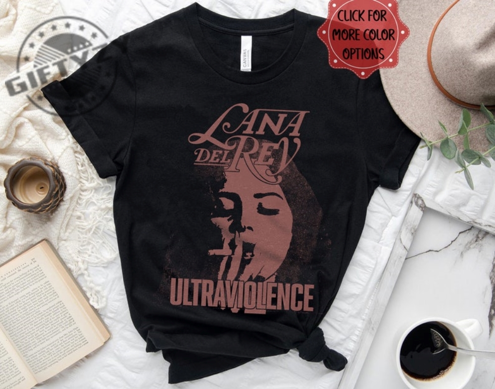 Lana Del Rey Ultraviolence Born To Die Albums Retro Music Vintage T-Shirt Hoodie Sweatshirt Mug