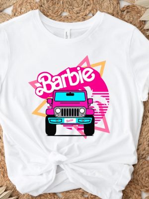 Retro Jeep Barbie Shirt Barbie Shirt Barbie Dream House Barbie And Ken Barbie 2023 Come On Barbie Barbie Fan Barbie Heart Shirt revetee.com 5