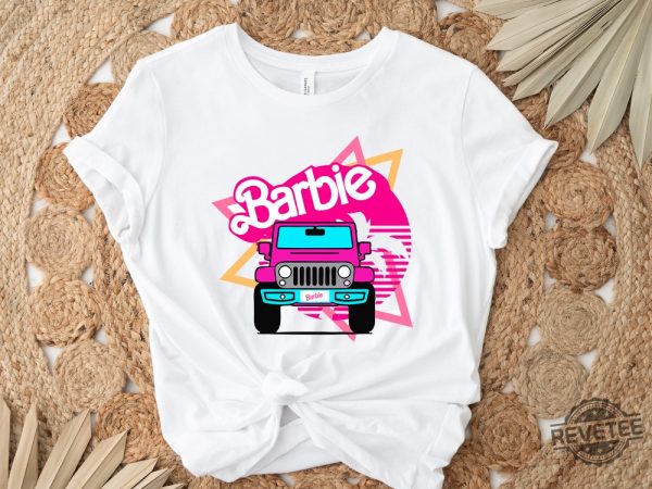 Retro Jeep Barbie Shirt Barbie Shirt Barbie Dream House Barbie And Ken Barbie 2023 Come On Barbie Barbie Fan Barbie Heart Shirt revetee.com 5