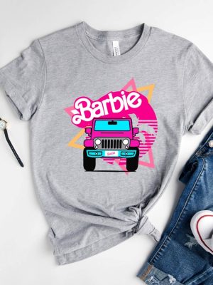 Retro Jeep Barbie Shirt Barbie Shirt Barbie Dream House Barbie And Ken Barbie 2023 Come On Barbie Barbie Fan Barbie Heart Shirt revetee.com 6