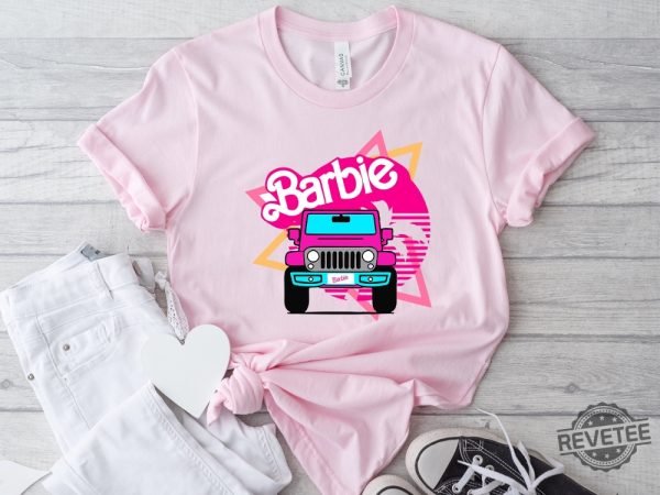 Retro Jeep Barbie Shirt Barbie Shirt Barbie Dream House Barbie And Ken Barbie 2023 Come On Barbie Barbie Fan Barbie Heart Shirt revetee.com 8