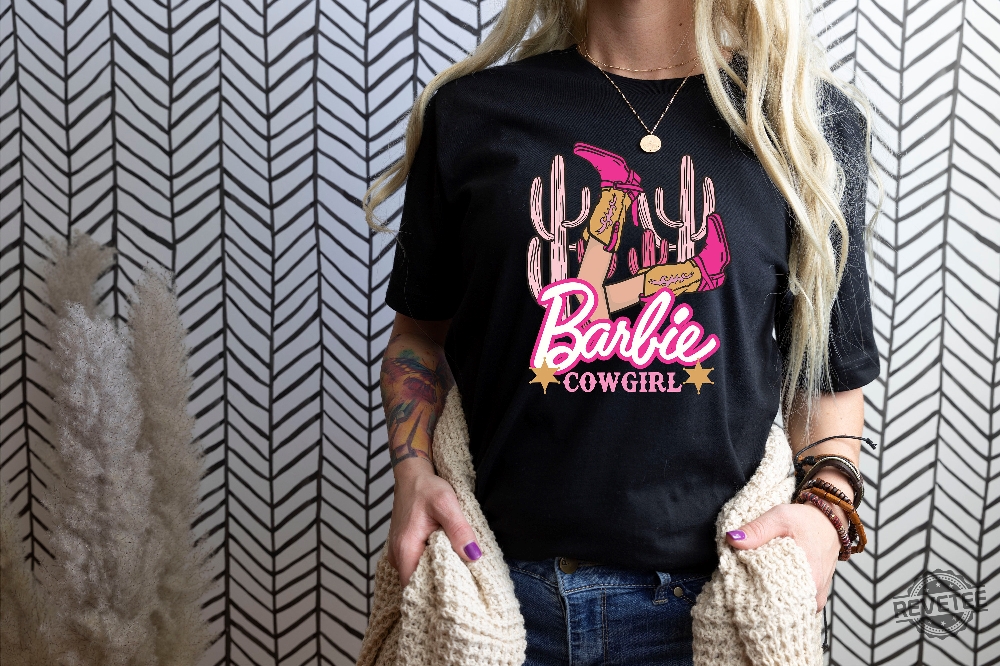 Cowboy Barbie Shirt Birthday Party Shirt Cowgirl Bachelorette Party Party Girls Shirt Doll Baby Girl Birthday Gift Shirt