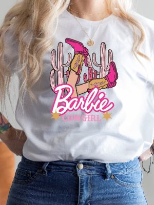 Cowboy Barbie Shirt Birthday Party Shirt Cowgirl Bachelorette Party Party Girls Shirt Doll Baby Girl Birthday Gift Shirt revetee.com 2