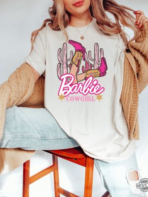 Cowboy Barbie Shirt Birthday Party Shirt Cowgirl Bachelorette Party Party Girls Shirt Doll Baby Girl Birthday Gift Shirt revetee.com 4