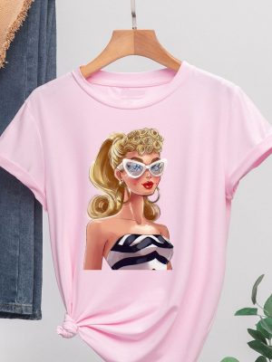 Margot Robbie Vintage Retro Shirt Margot Robbie Shirt Margot Robbie 2023 Shirt Movie Fan Shirt Margot Robbie Fan Shirt revetee.com 3