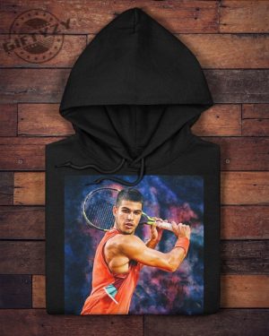 Carlos Alcaraz The New King Tennis Final Wimbledon Shirt Hoodie Sweatshirt giftyzy.com 3 2