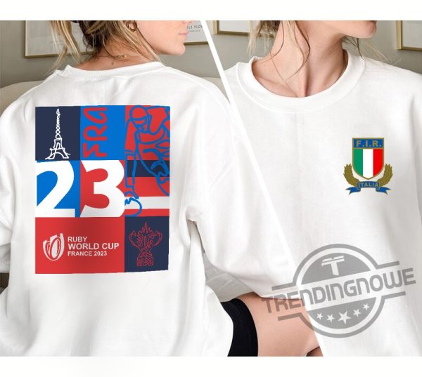 Rugby World Cup 2023 Shirt World Cup Rugby 2023 Shirt Italy Rugby Team Shirt Italy National Rugby Union Team Shirt trendingnowe.com 2