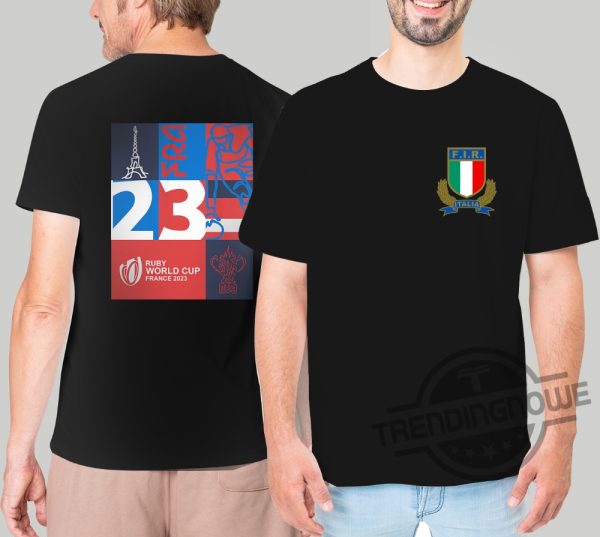 Rugby World Cup 2023 Shirt World Cup Rugby 2023 Shirt Italy Rugby Team Shirt Italy National Rugby Union Team Shirt trendingnowe.com 3