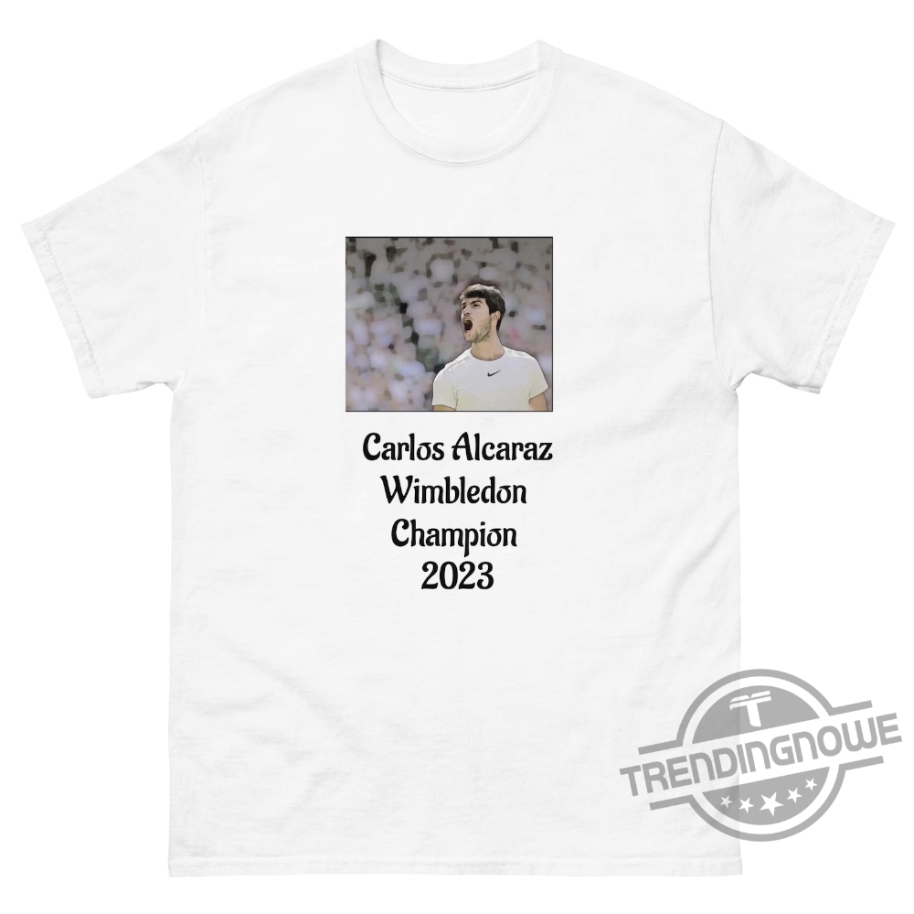 Wimbledon 2023 Champion Shirt, Carlos Alcaraz Shirt, King of Spain Wimbledon Shirt, Carlos Alcaraz aka Charly Shirt, Wimbledon 2023 Shirt 5 Wimbledon 2023 Champion Shirt Carlos Alcaraz Shirt King of Spain Wimbledon Shirt Carlos Alcaraz aka Charly Shirt Wimbledon 2023 Shirt trendingnowe.com 1