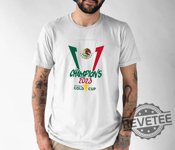 Mexico Gold Cup Shirt Gold Cup Champions Shirt Gold Cup 2023 Mexico Champion Shirt Mexico Concacaf Gold Cup Champions 2023 Shirt revetee.com 4