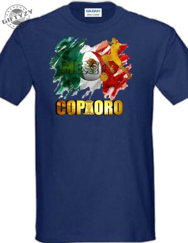 Tournament Copa Oro 2023 Concacaf Mexico Gold Cup Champions Shirt giftyzy.com 2