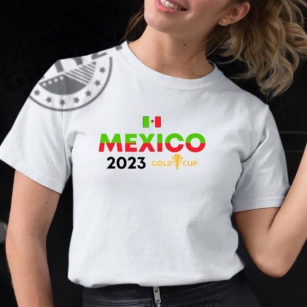 Mexico Gold Cup Champions Concacaf Copa Oro 2023 Tournament Shirt giftyzy.com 1