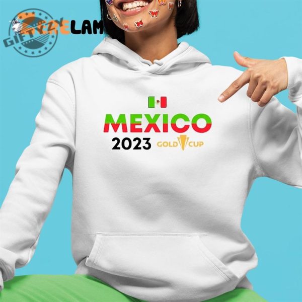 Mexico Gold Cup Champions Concacaf Copa Oro 2023 Tournament Shirt giftyzy.com 2